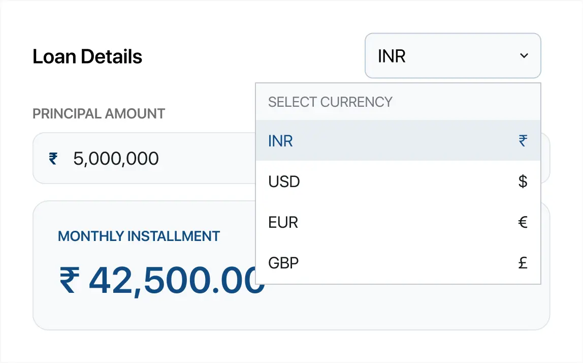 Multiple Currency Support